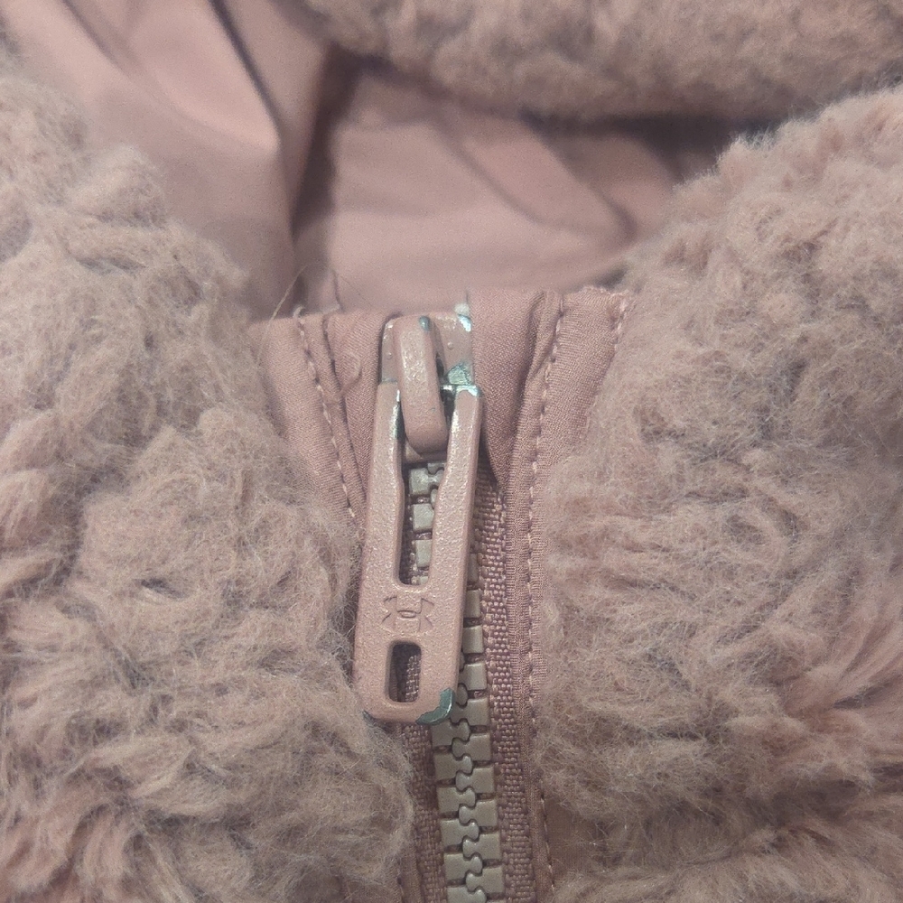 Under Armour Mauve Fleece Hoodie - Picture 5 of 6